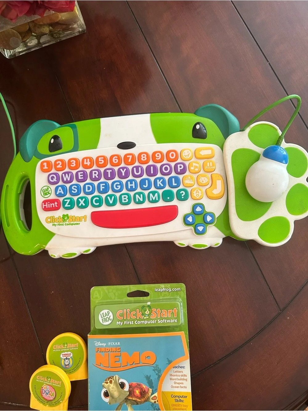 Leap Frog Click Start Kids Learning Computer Toy - Green